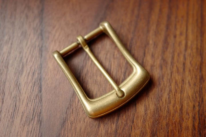 意大利进口实心黄铜纯铜复古做旧皮带针扣皮带扣皮带扣