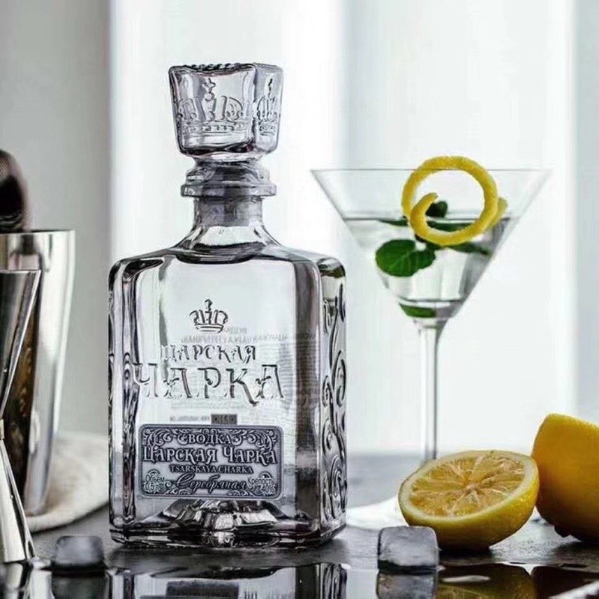 俄罗斯进口vodka沙皇金樽金标银标风味伏特加洋酒伏特加