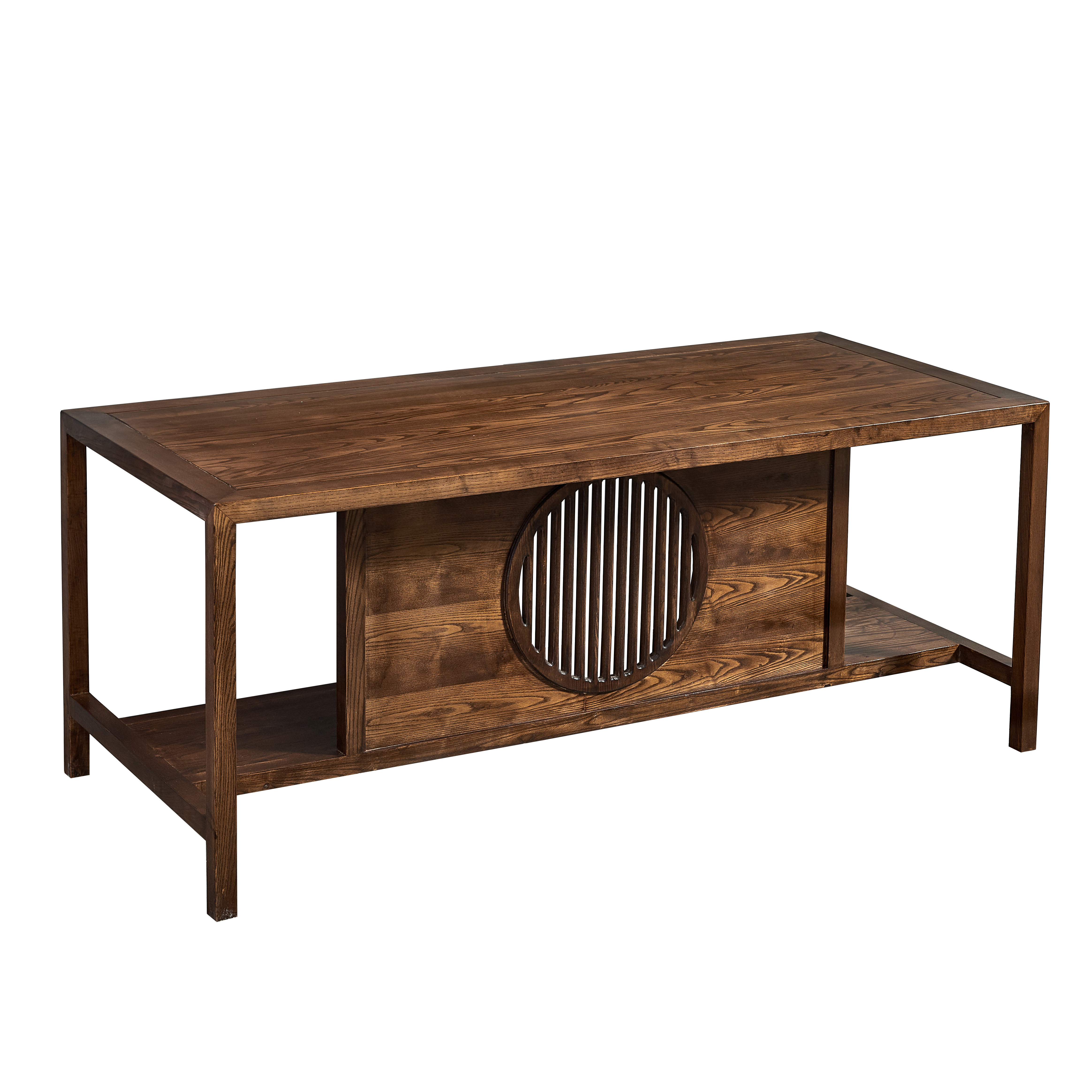 泡茶新中式茶艺禅意客厅办公桌茶几家用茶室白蜡茶几