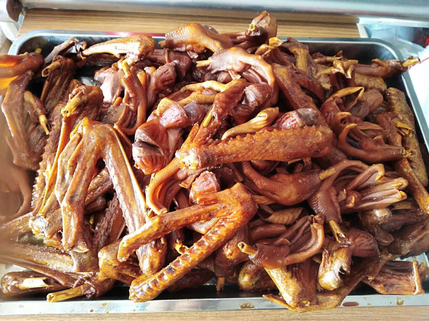 美食古井烧腊烧鹅广东手工特色卤鹅杂含掌翅肾卤肉类