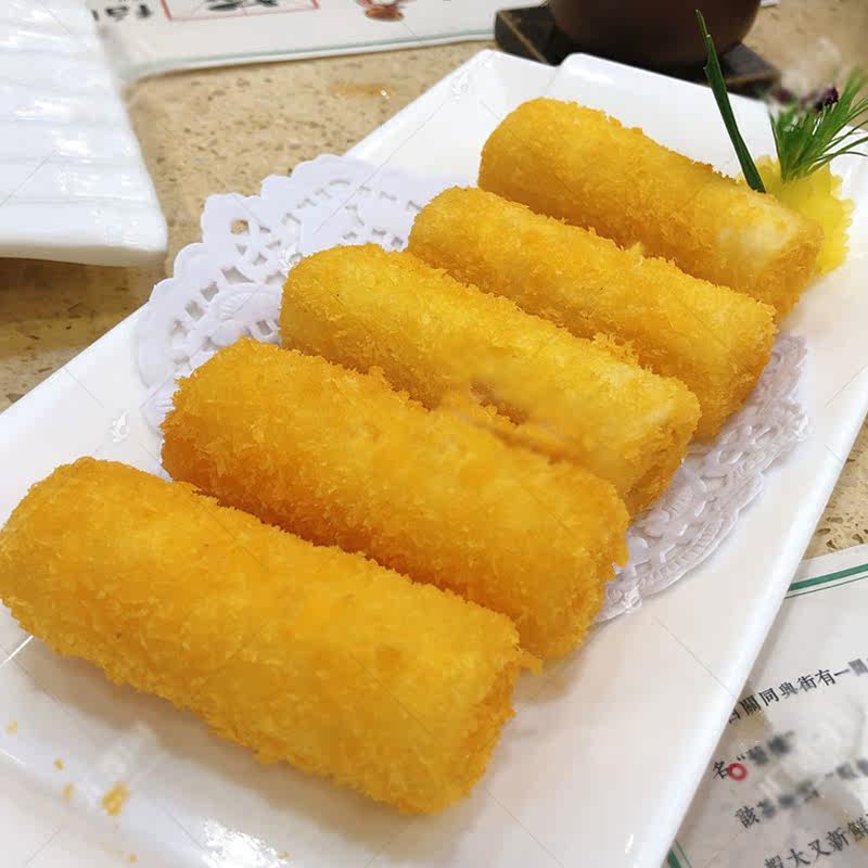 鲜奶惠发速冻半成品脆皮原味牛奶油炸休闲小吃冰淇淋