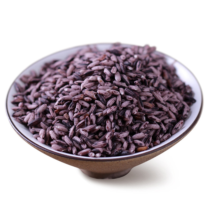 云南墨江紫米大米 散装紫色自产紫糯米酒酿血糯米月子米农家500g