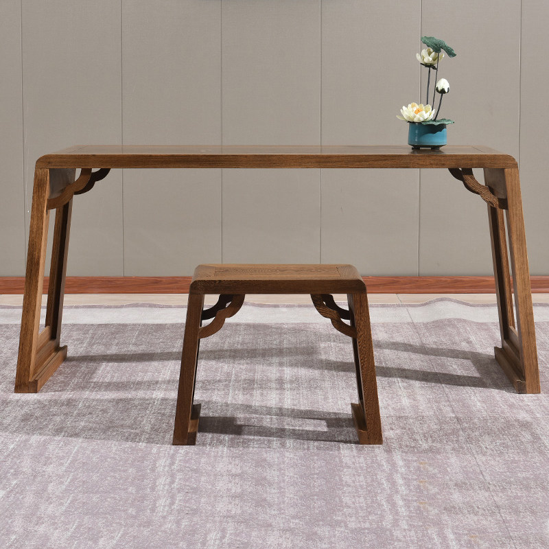 红木木琴古琴桌凳组合新中式琴台实木画案书法琴桌