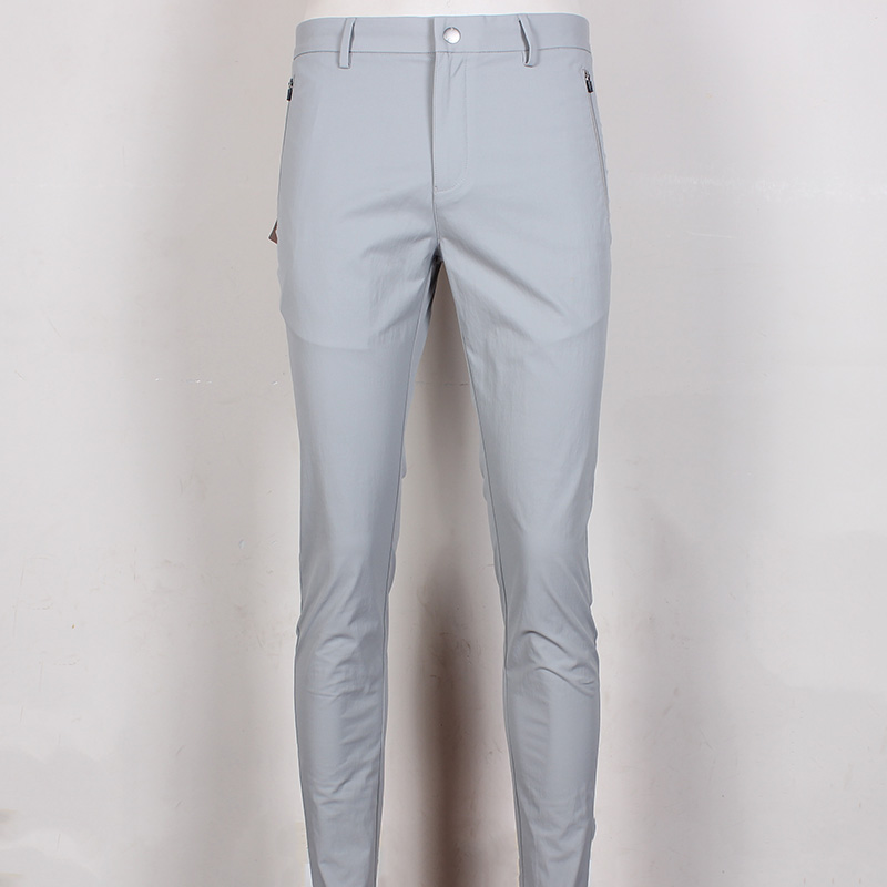 金利来男装 夏季时尚修身薄款纯色中腰休闲裤长裤MPC19321102-28