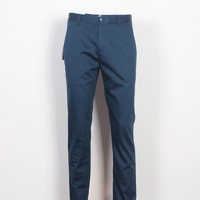金利来 春夏新款修身版防皱薄款绅士男士休闲裤 商务男装直筒长裤