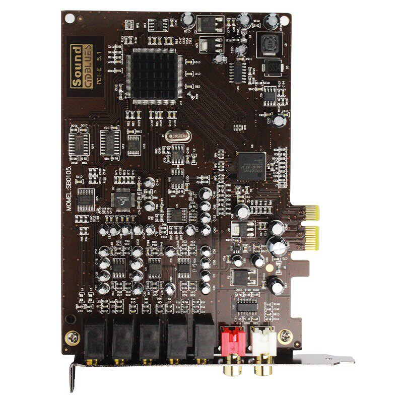 创新新技术5.1sb0105pci-e小卡电音内置独立声卡套装声卡
