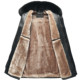 Winter mid-length large size middle-aged and elderly leather men's fur all-in-one fur coat big fur collar PU leather jacket dad outfit Winter mid-length large size middle-aged and elderly leather men's fur all-in-one fur coat big fur collar PU leather jacket dad outfit