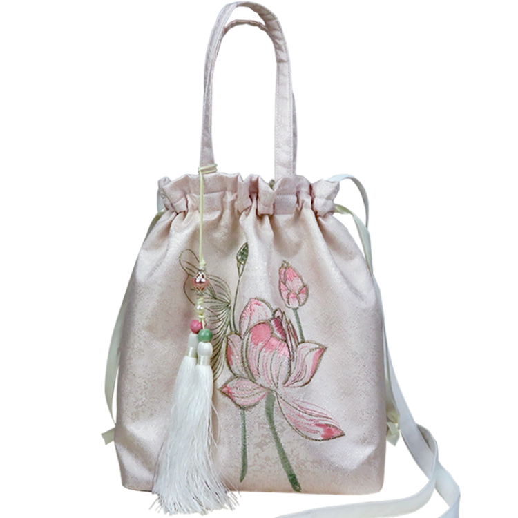 布逸原创中国古风包包古代汉服女斜挎百搭刺绣通用款女包