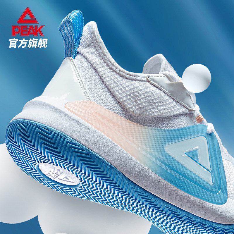 匹克锋刃篮球鞋男鞋秋冬新款低帮耐磨实战球鞋缓震回弹运动鞋男士