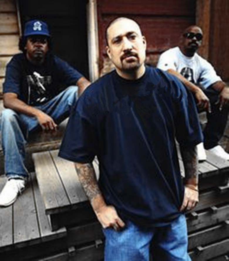 bboy宽松大码西海岸chicano匪帮oldschool美式领口t恤