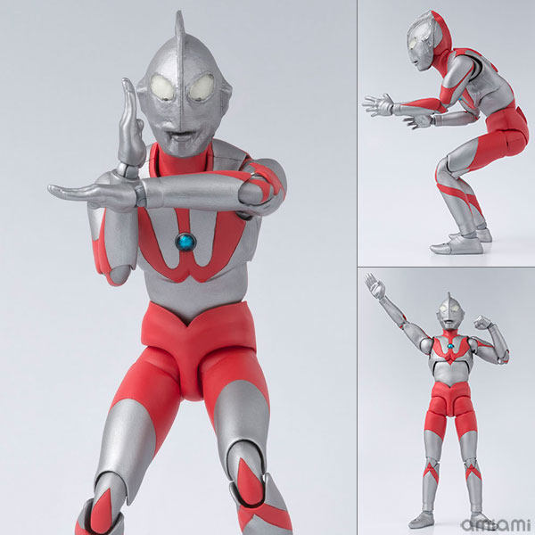 万代限定shfshfiguarts初代奥特曼type硫酸拆封手办