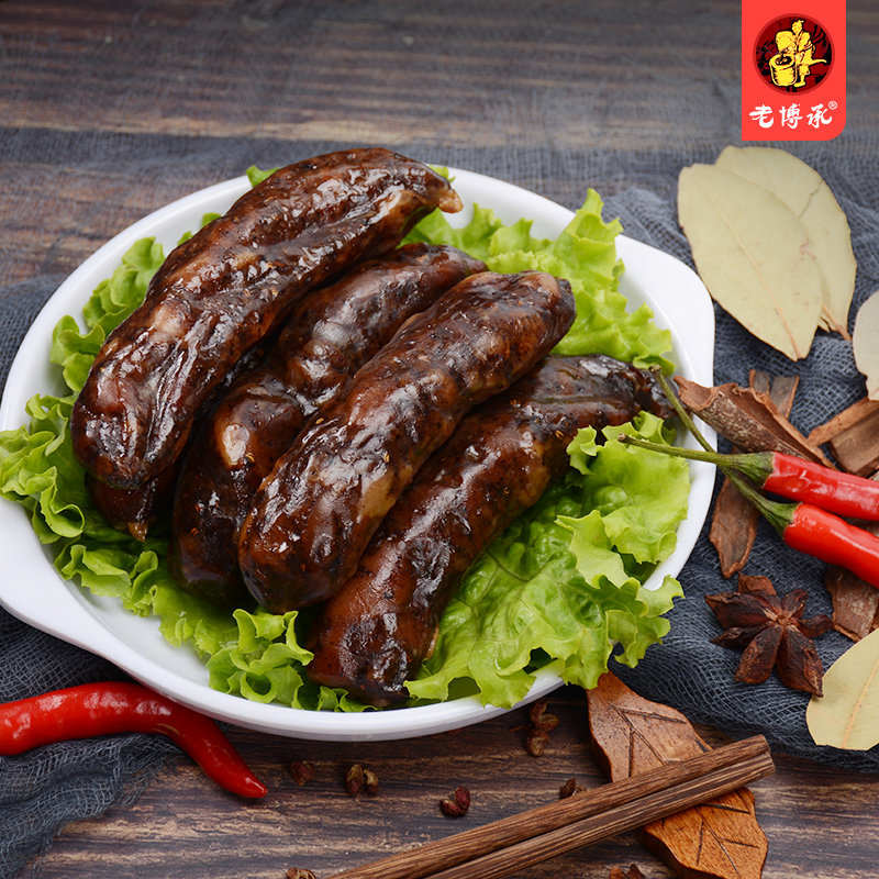 博山香肠山东淄博精肉特产即食五花风干南肠香肠
