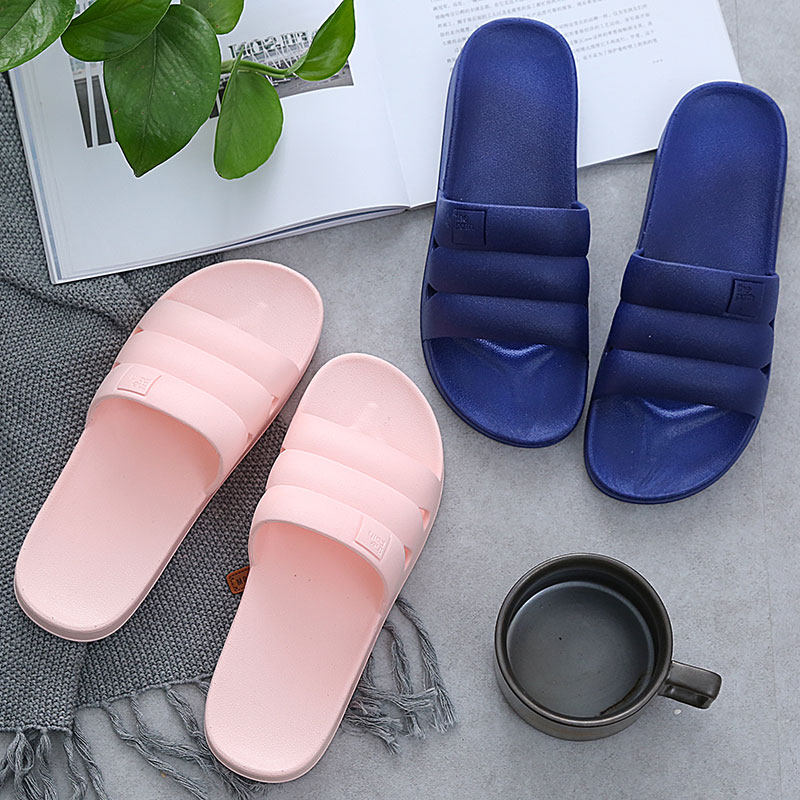 日式家居凉拖鞋女夏季室内防滑洗澡浴室软底居家用情侣塑料拖鞋男