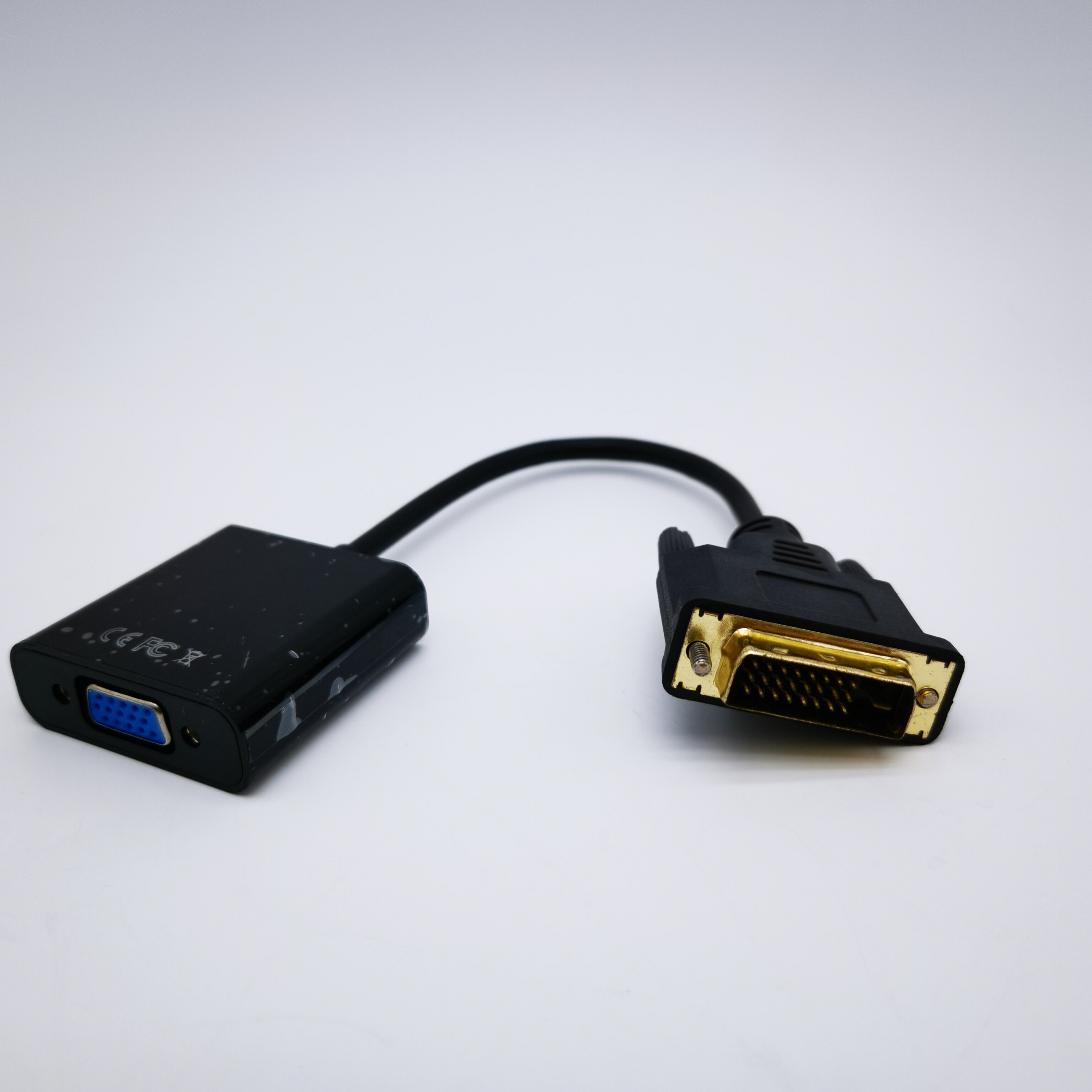 dvivga接头241电脑显卡主机显示器连接线245vda转接头