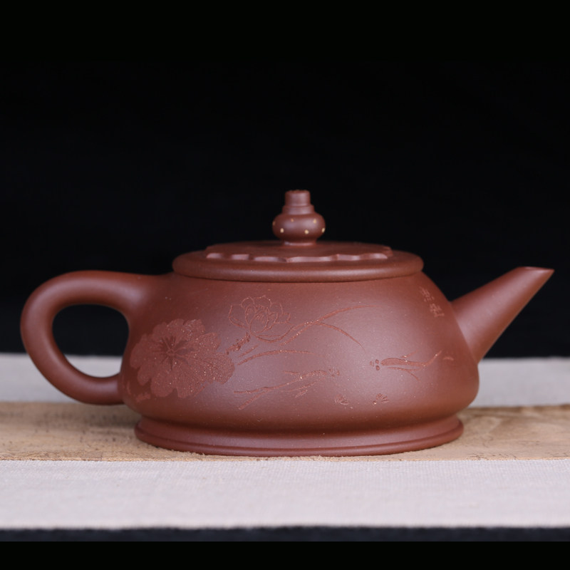 神灯壶高工王国新宜兴紫砂壶纯全手工名家正宗原矿底槽青收藏证书