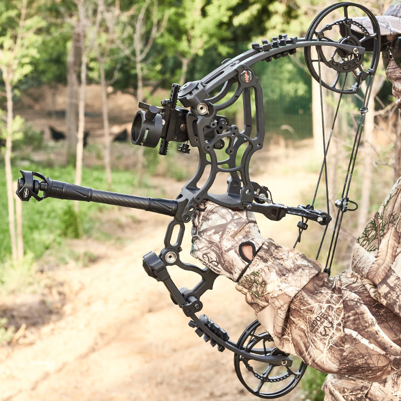 魅影幽灵两用钢珠复合射鱼弓箭轴距健身非幻飞镖