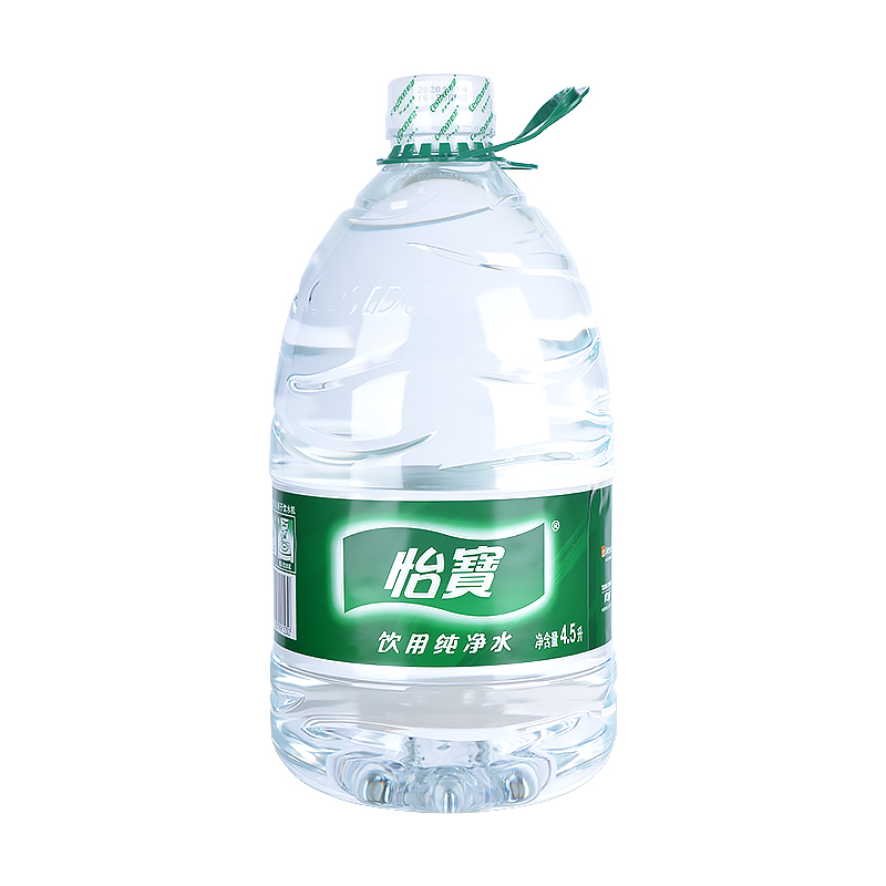 怡宝纯净水45l桶装整箱饮用天然大升泉纸聪明饮用水