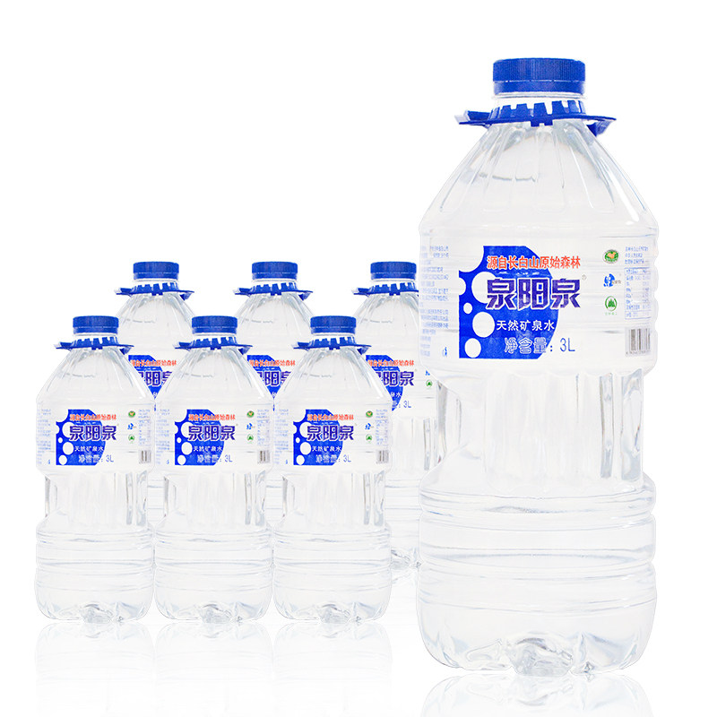 阳泉天然矿泉水3l6桶装整箱长白山弱碱家庭泡茶饮用水