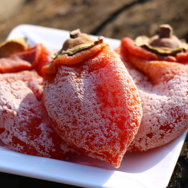 陕西特产富平柿饼 特级吊柿饼 农家干柿子饼尖柿 3斤礼盒装