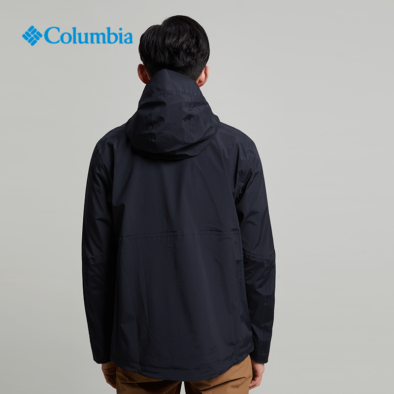 春夏新款columbia哥伦比亚户外防水单层冲锋男外套we1299冲锋衣