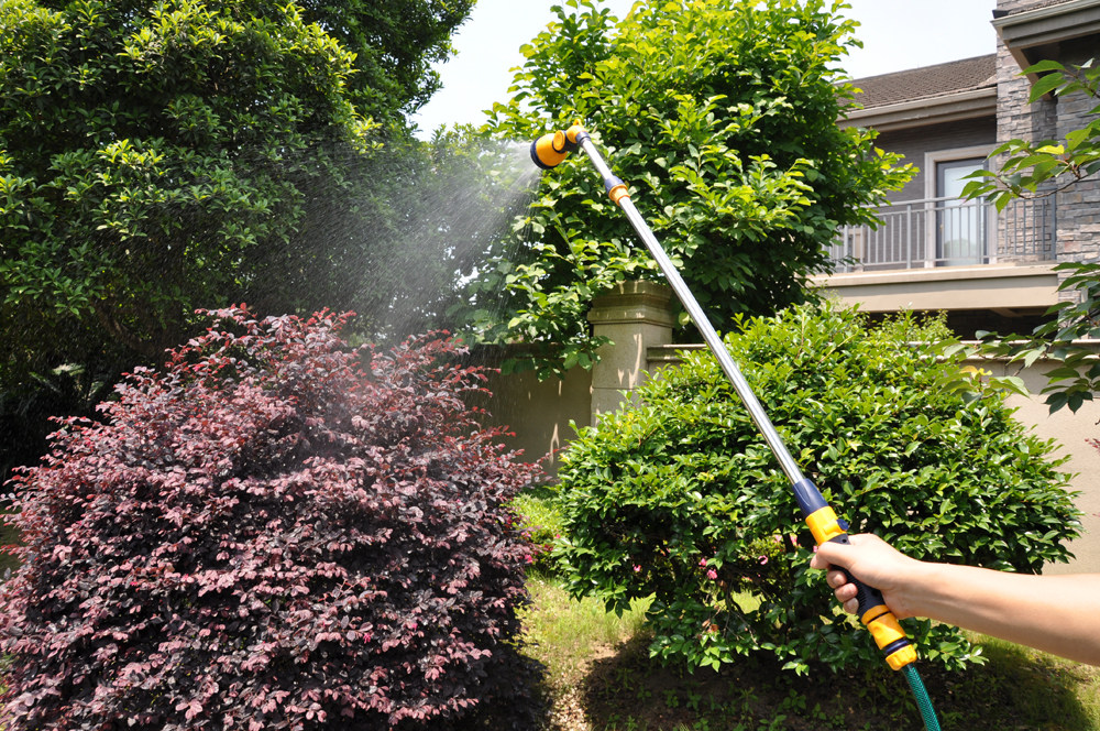 喷头长杆伸缩浇花多功能花洒水枪浇水浇菜打药水枪