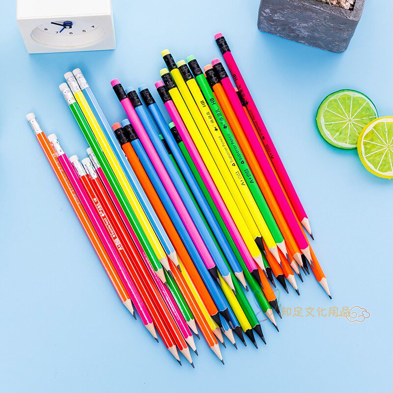 小鱼儿小学生2bhb铅笔12支套装书写文具用品铅笔