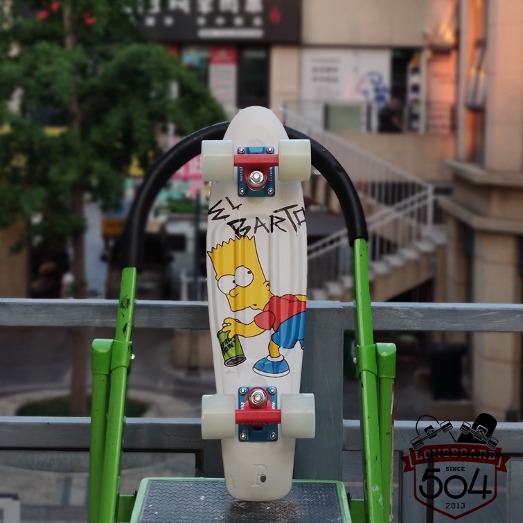 新款penny小鱼板鱼香蕉滑板塑料板代步刷街通勤滑板