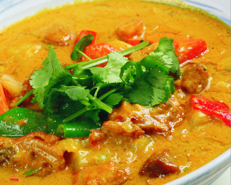 泰式黄咖喱套餐1次份