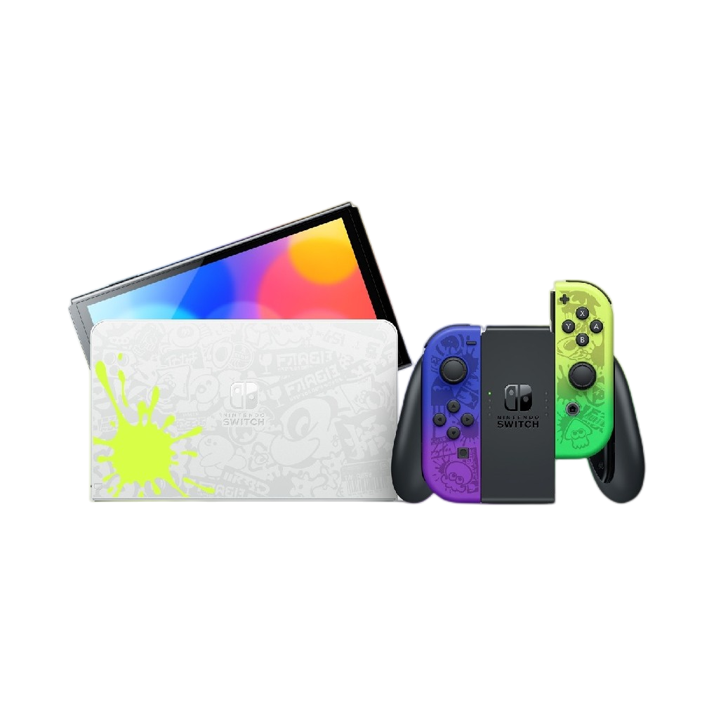 任天堂switcholedns游戏主机喷射战士限定定版家用游戏机