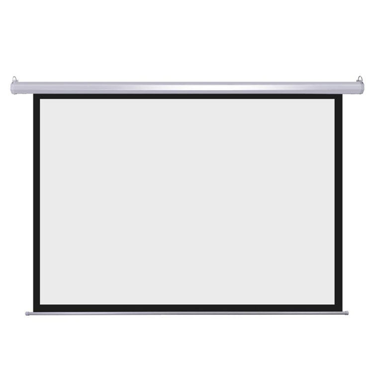 高清工程投影幕布133/150/180/200寸4:3 16:9投影仪幕布 电动幕布