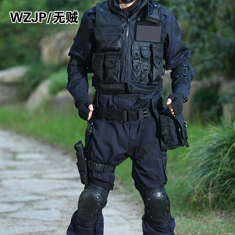 美式黑色全套装备cosplay万圣节酒吧军迷游戏军训服套装演出服