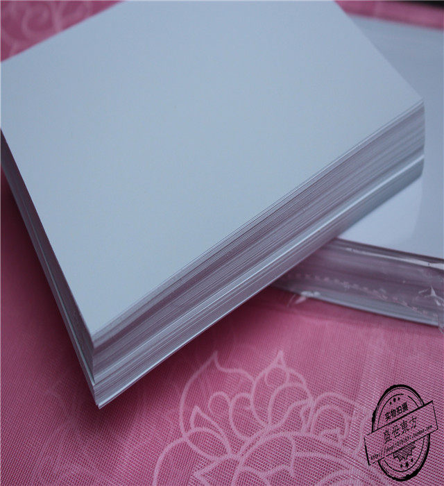 a4清波白底冷裱膜光膜细金粉星幻相片照片塑封膜