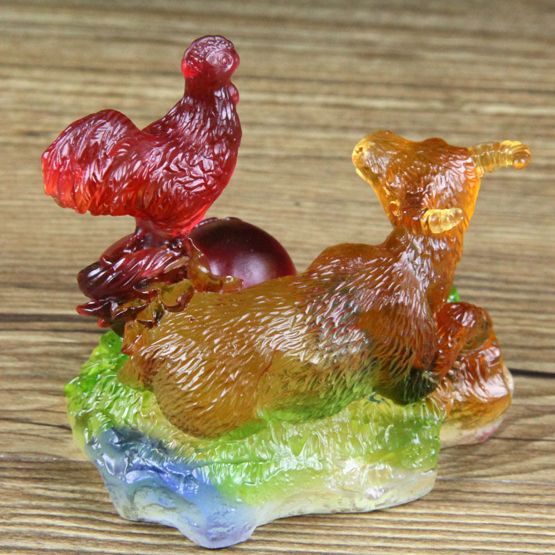 2022年生肖属蛇虎年宋韶光吉祥物牛鸡保岁吊坠办公室卧室桌面摆件