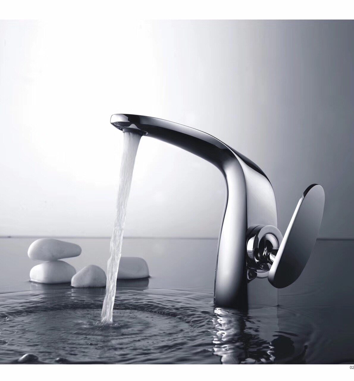 上海外冈卫浴全铜冷热水面盆台上洗脸盆龙头水嘴面盆龙头