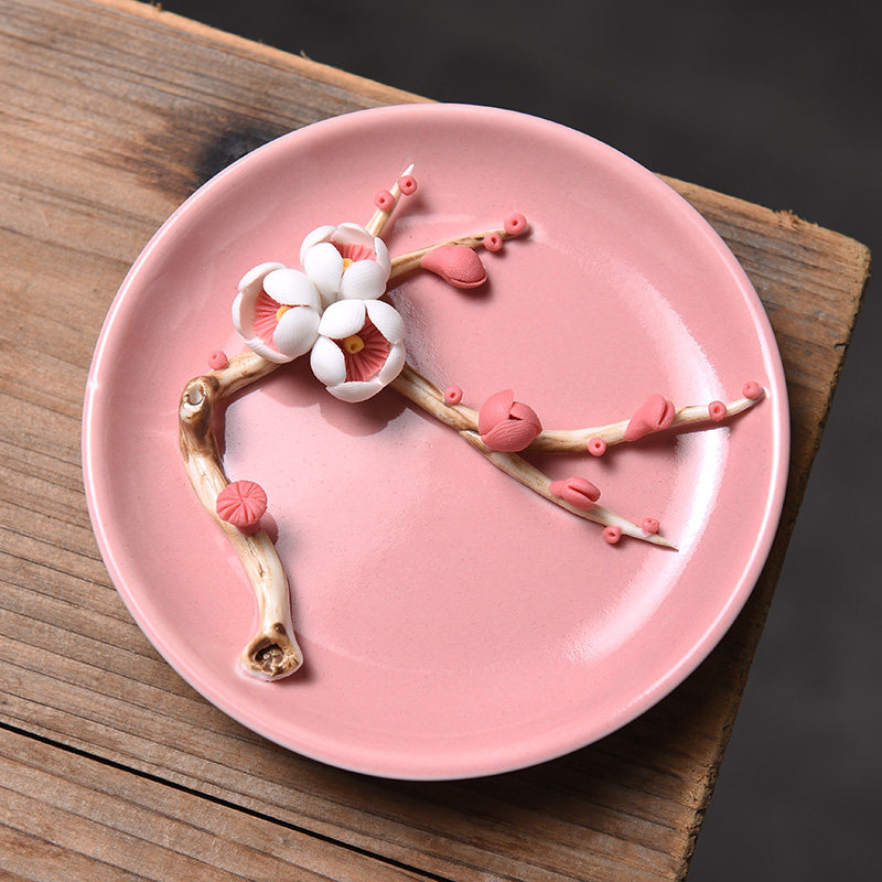 茶具茶宠摆件精品可养创意陶瓷手捏花茶道茶台茶宠摆件