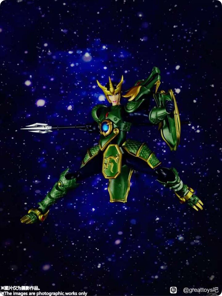 现货圣斗士可动合金良马龙王八部gt空战天空圣斗士星矢模型专区