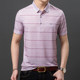 2020 summer new ice silk short-sleeved t-shirt lapel middle-aged men loose short-sleeve shirt Dad Xia 2020 summer new ice silk short-sleeved t-shirt lapel middle-aged men loose short-sleeve shirt Dad Xia
