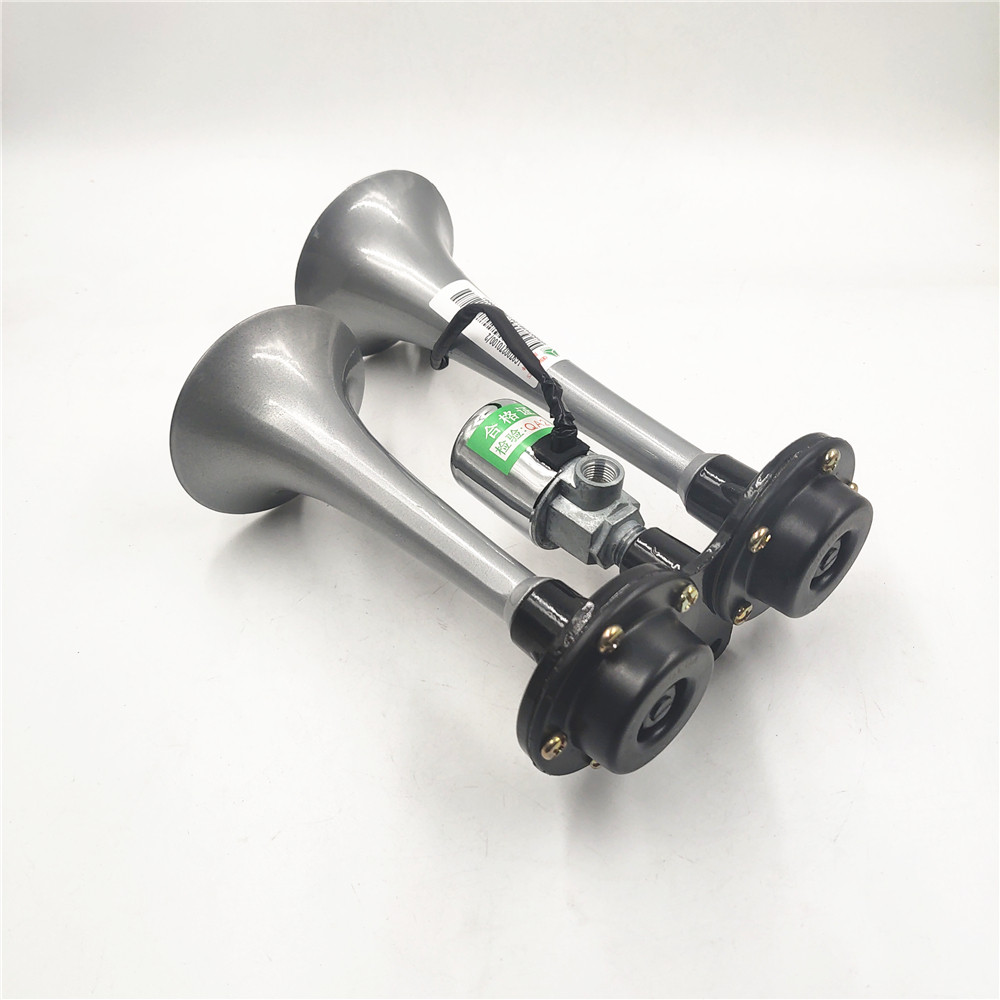 重汽豪沃轻卡统帅悍将气喇叭总成howo气喇叭带电磁阀总成双杆喇叭