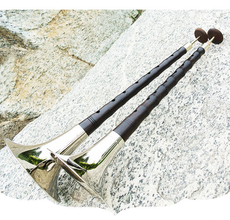 唢呐成人小号大中小大中红白事民间乐器dc乌木唢呐