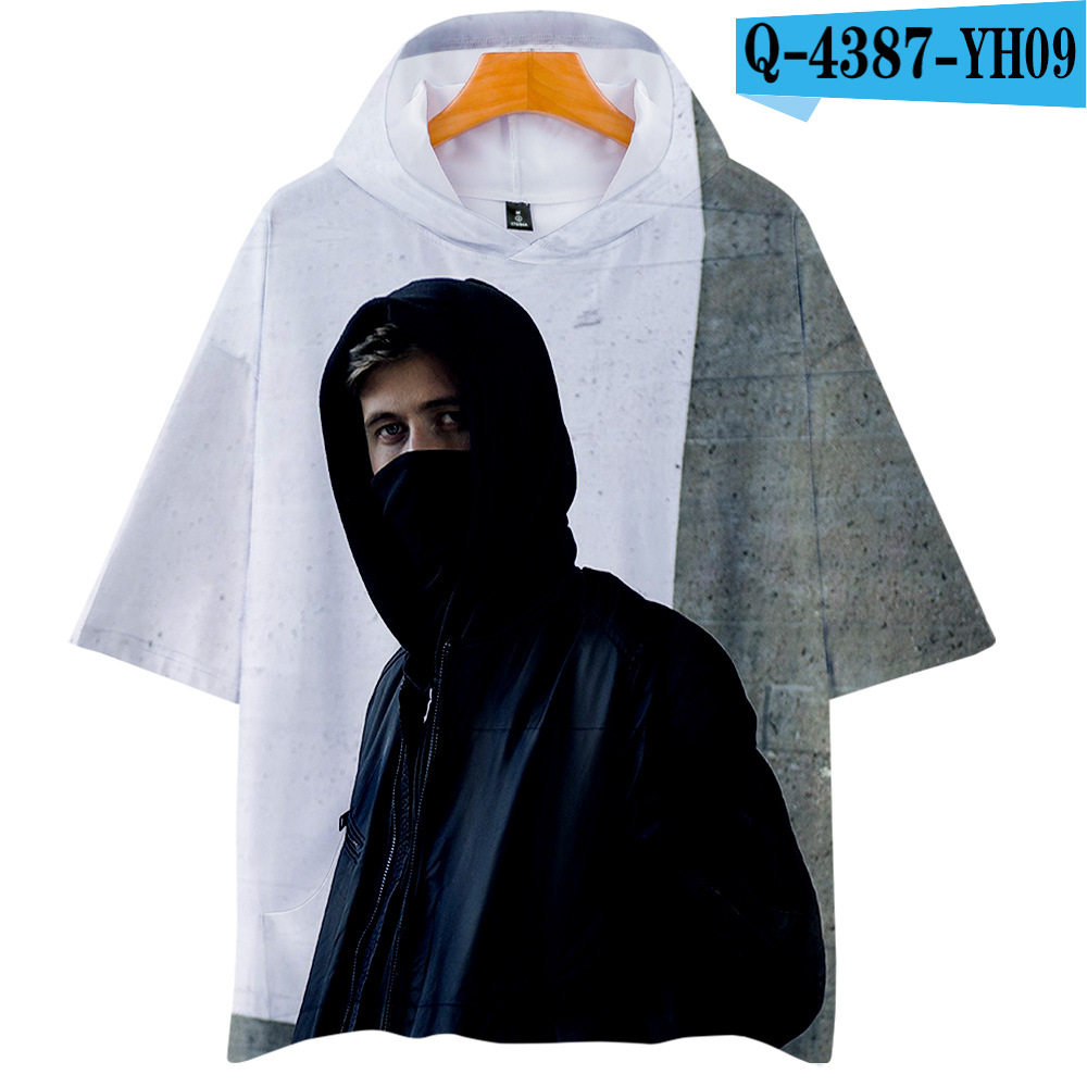 沃克艾伦新款alanwalker挪威dj艾兰潮流男女t恤