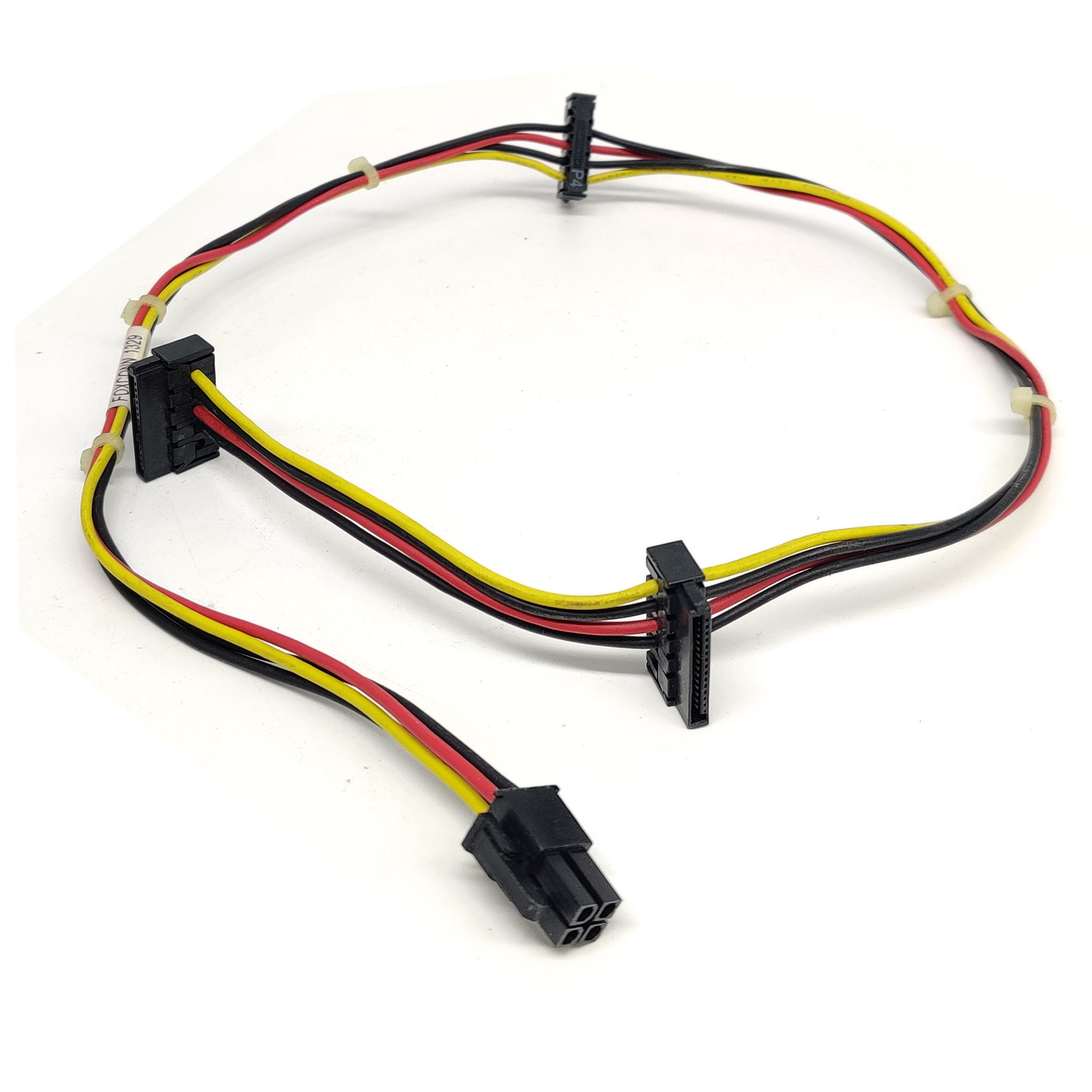 主板惠普hp4针转3sata供电电源接口4psata连接线