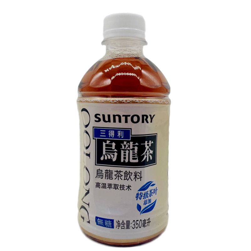三得利无糖乌龙茶350ml24瓶整箱高温萃取技术添加调味茶饮料