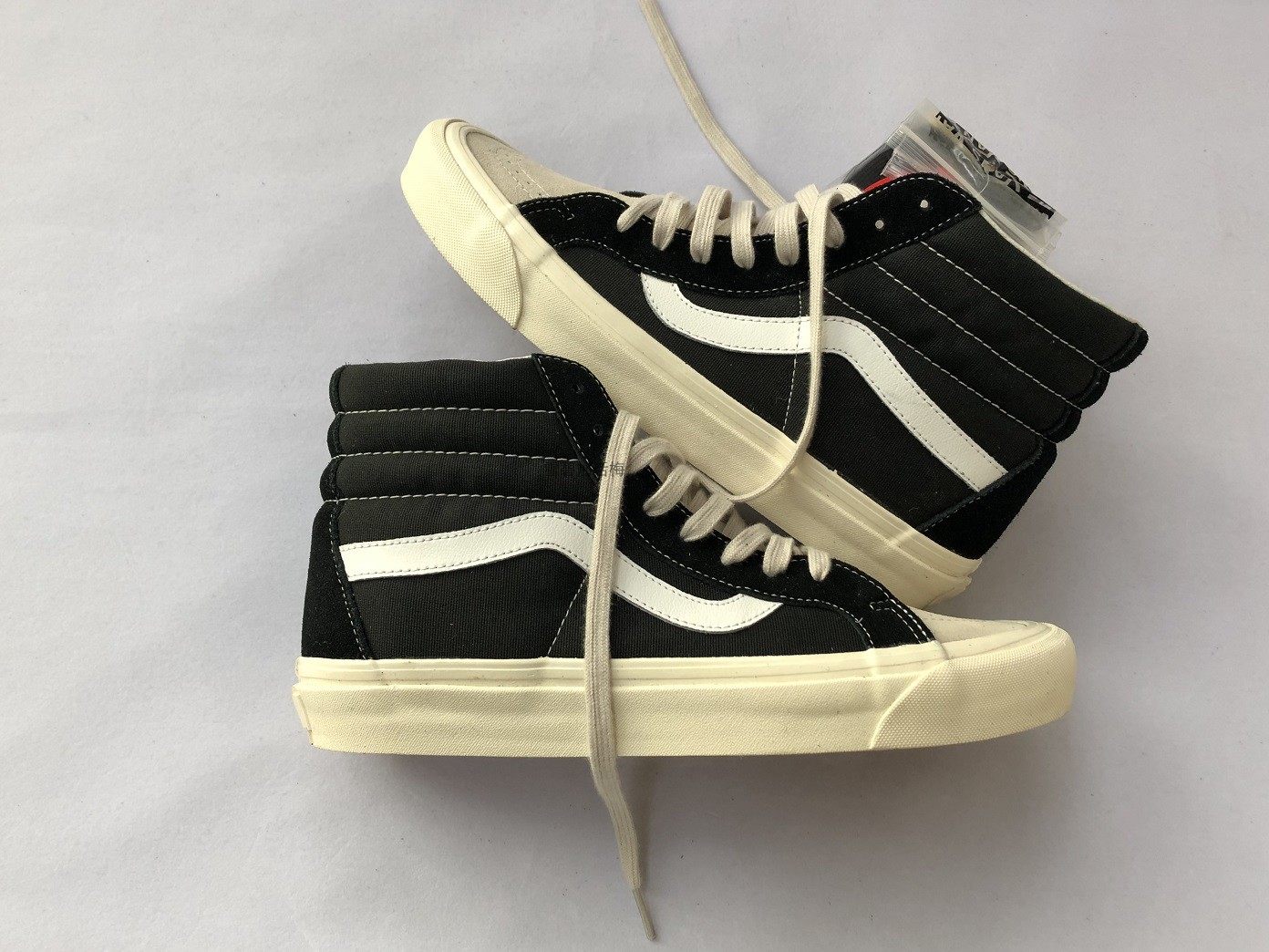 现货实拍vans范斯fearofgodsk8hi初代高帮帆布鞋