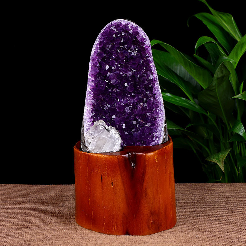 紫水晶晶贵人天然原石家居办公客厅水晶装饰礼品摆件