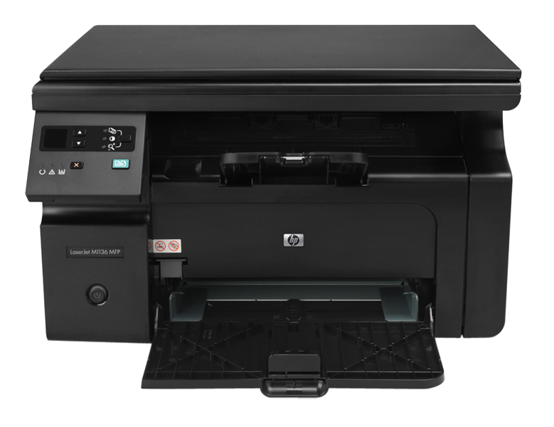 惠普m1136136a黑白激光打印复印一体机扫描a4黑白激光多功能一体机