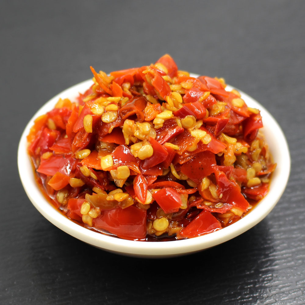 芭蕾辣椒酱喷火辣椒280g瓶装湖南特产爆辣野山辣椒酱