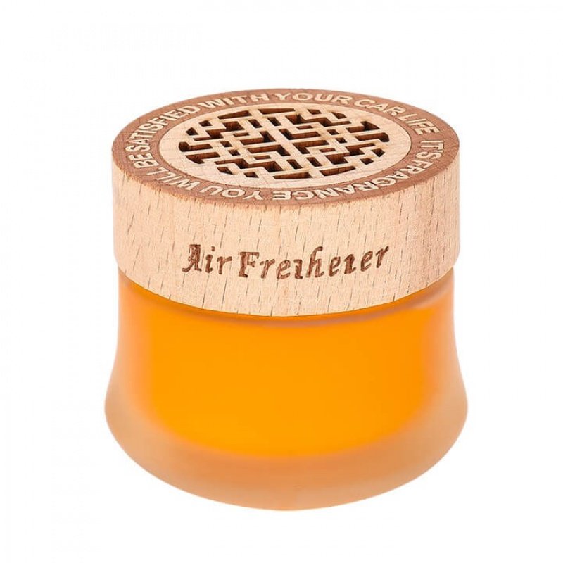 车载香水汽车固体香膏车内空瓶子高档摆件香薰汽车香水香薰