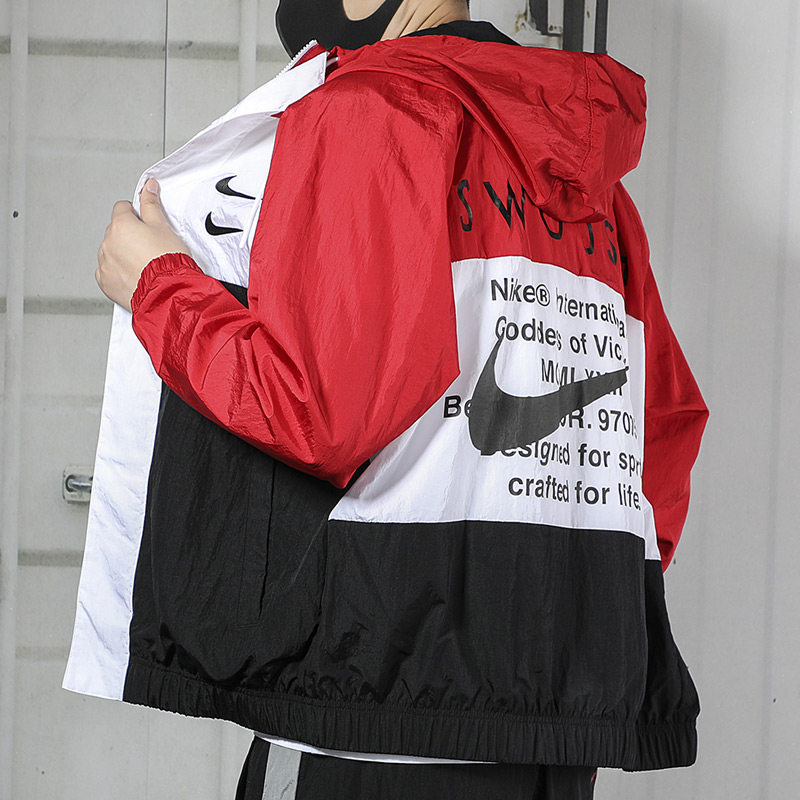 nike耐克外套2020秋季新款防风运动服男士上衣运动茄克