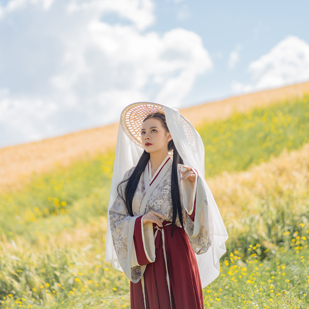 有衣汉服【素秋】比甲圆领短比甲秋季女装学生装陪明制汉服