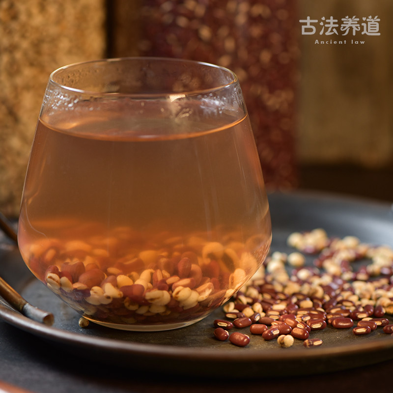 炒熟薏米赤小豆共1000g 熟小薏仁米茶炒薏米仁赤豆祛红豆薏米湿茶